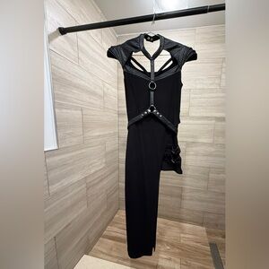 Punk Rave Black Dress L more like a S/M